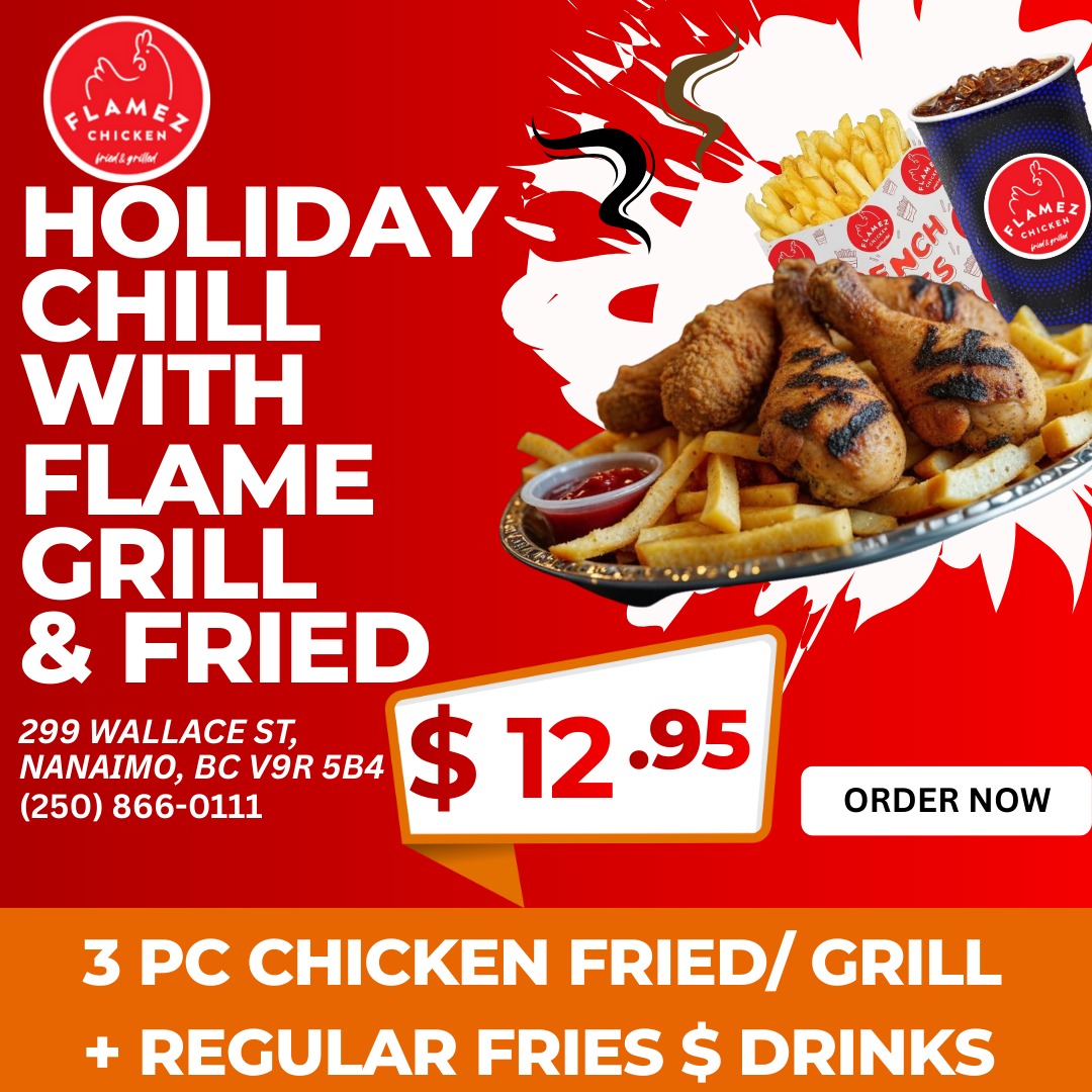 Holiday Chill – 3 PC Chicken Combo
