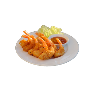 Shrimp and chips