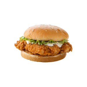Crispy Fish Burger Meal